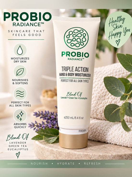 Other - PROBIO Radiance Triple Action Hand & Body Moisturizer 8.4 oz
